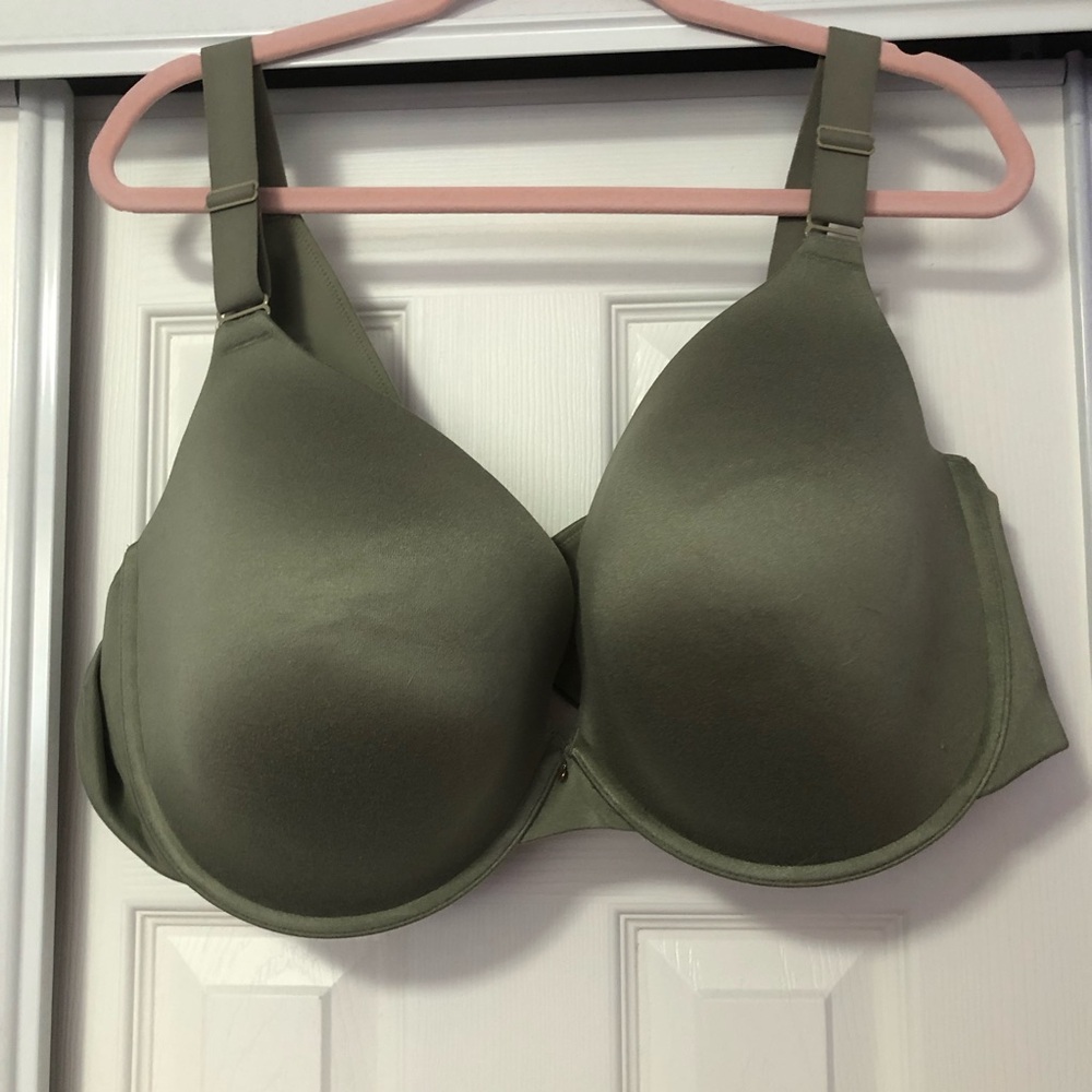 NWOT Cacique Balconette Soft Sage Bra, 50DD